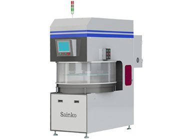 Cylinder pressure type single side grinding and polishing machine